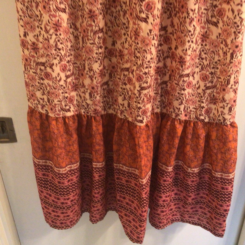 MILA.MAE/BORDER.PRINT.MAXI.DRESS - Picture 10 of 12